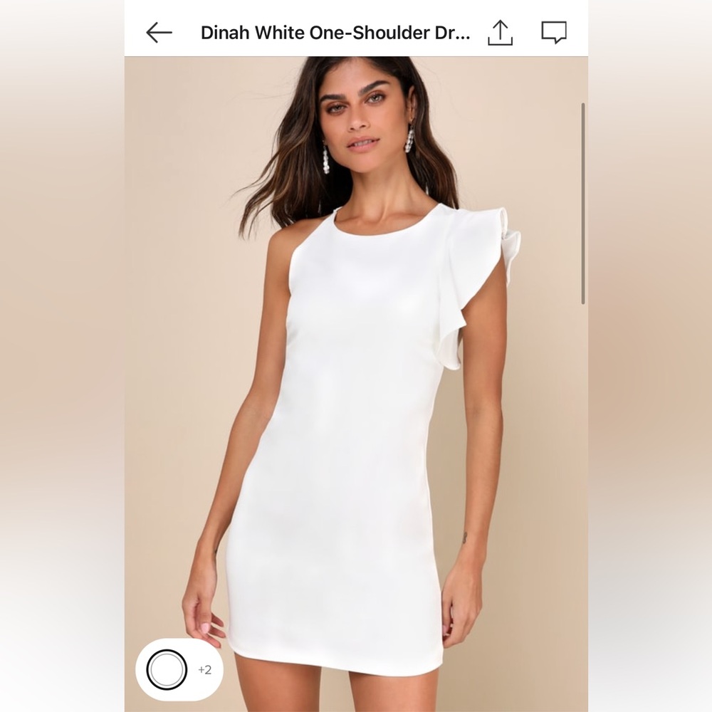 lulus white dress